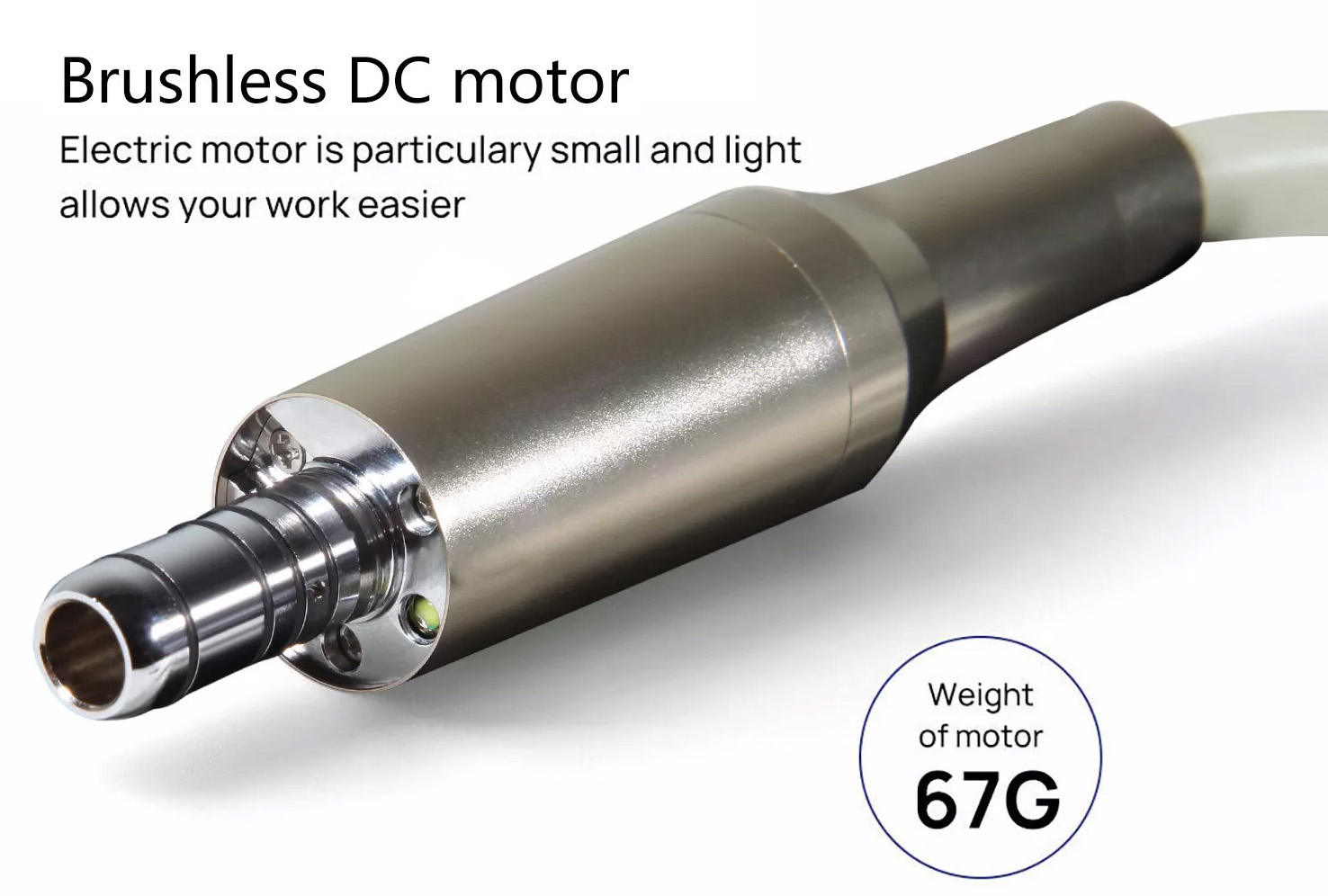 Dental Brushless LED Electrical Micro Motor with Water Tank